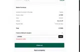 Be Lenka coupon verification screenshot