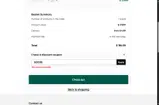 Be Lenka coupon verification screenshot