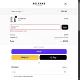 Belfans Technologies coupon verification screenshot