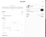 Belfans Technologies coupon verification screenshot