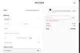 Belfans Technologies coupon verification screenshot