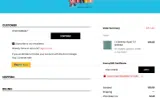 WELCOME10 coupon verification screenshot
