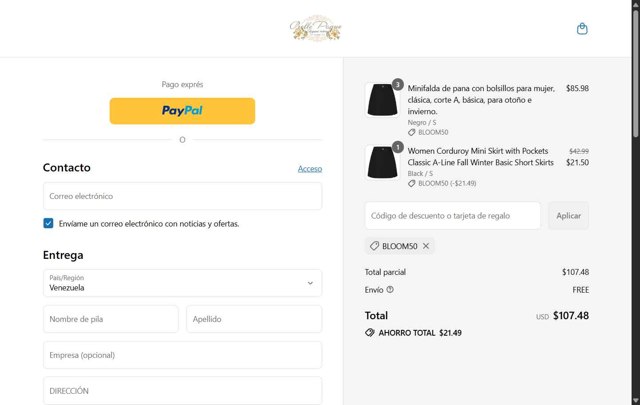 Belle Poque checkout page showing Belle Poque discount code box | Screenshot taken by SimplyCodes community member on Aug 28, 2025