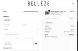 Belleze8 coupon verification screenshot