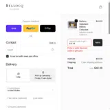 Bellocq Tea coupon verification screenshot