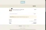 WELCOME15 coupon verification screenshot