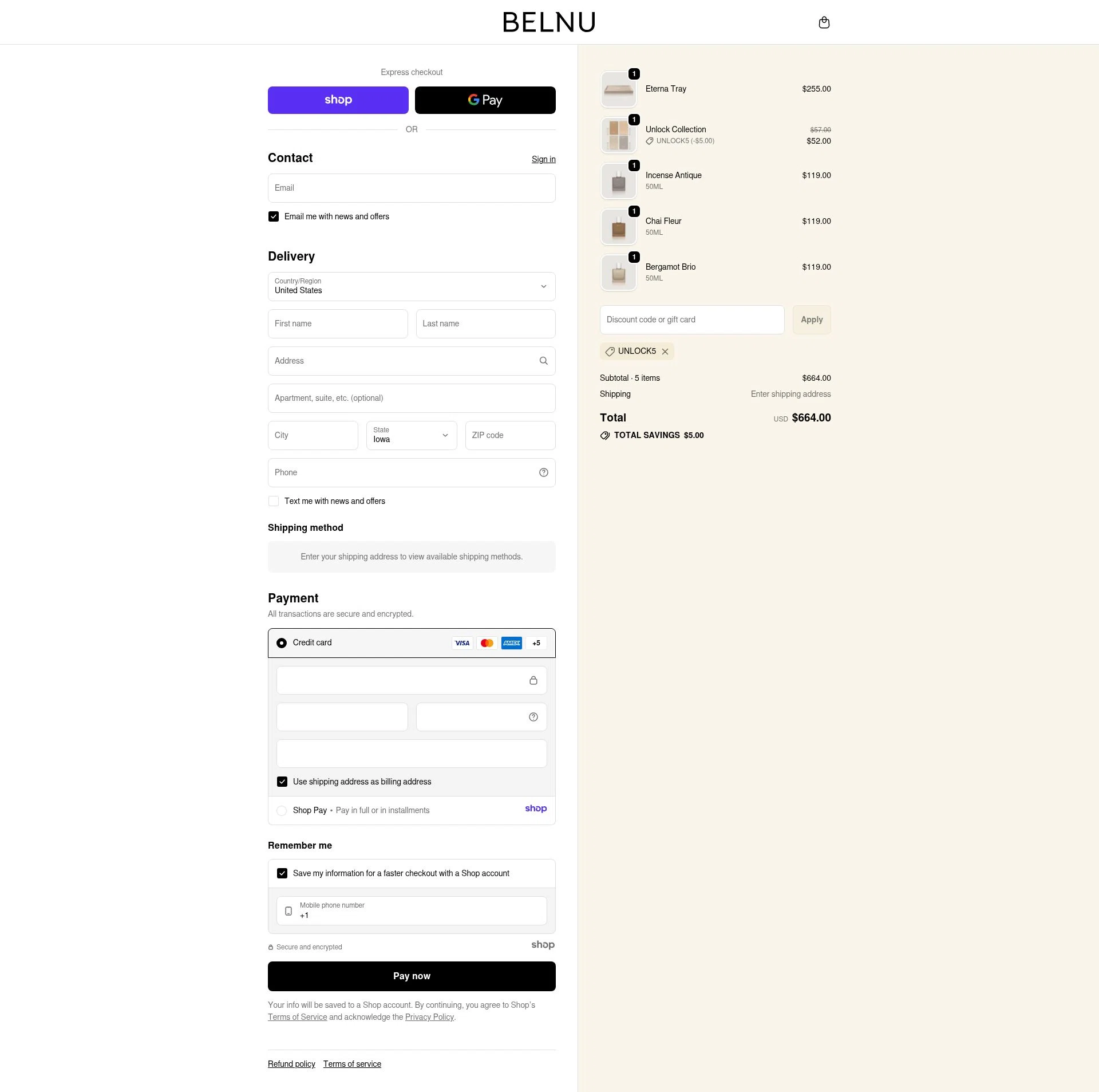 Belnu checkout page showing Belnu promo code box | Screenshot taken by SimplyCodes community member on Nov 24, 2025