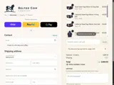 Belted Cow coupon verification screenshot