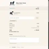 Belted Cow coupon verification screenshot
