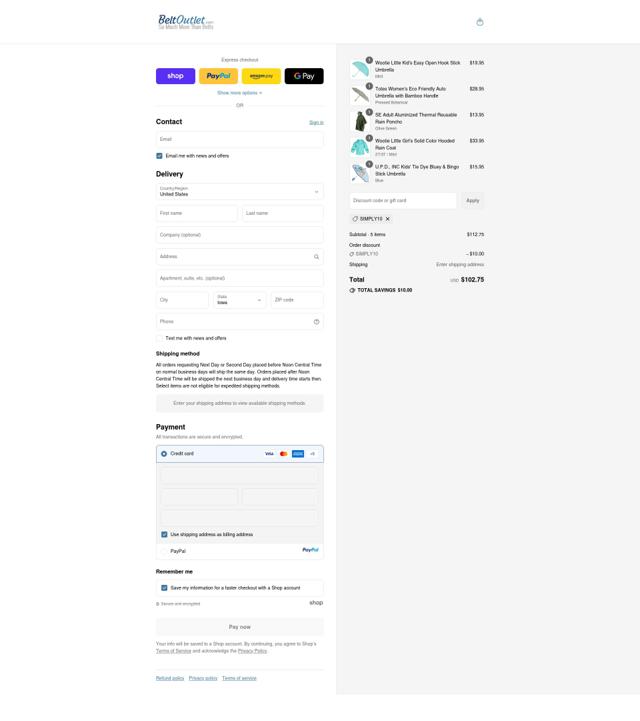 BeltOutlet.com checkout page showing BeltOutlet.com coupon code box | Screenshot taken by SimplyCodes community member on Sep 14, 2025