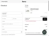 Bemz AU coupon verification screenshot