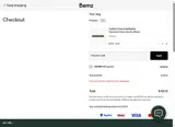 Bemz US coupon verification screenshot