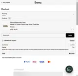 Bemz US coupon verification screenshot