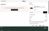 Bemz US coupon verification screenshot