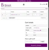 GENTLE coupon verification screenshot