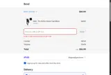 GIFTING coupon verification screenshot