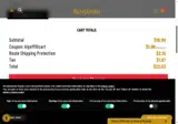 KLYOFF10CART coupon verification screenshot