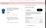 Bentley Falcons coupon verification screenshot