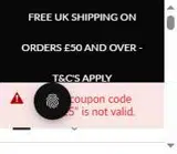 EA25 coupon verification screenshot