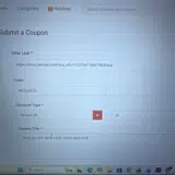 NICOLEC20 coupon verification screenshot