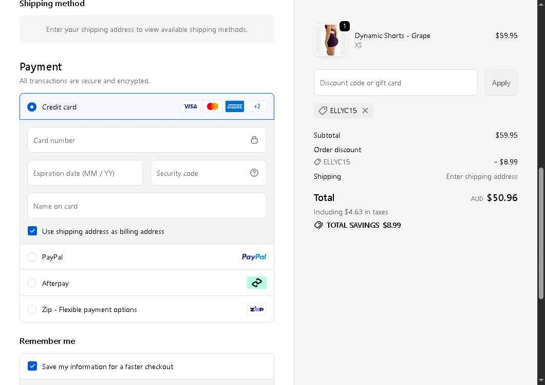 BEST BODY checkout page showing BEST BODY promo code box | Screenshot taken by SimplyCodes community member on Jan 28, 2026