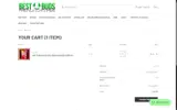 Best Buds Hemp Shop coupon verification screenshot