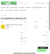 Best Buds Hemp Shop coupon verification screenshot