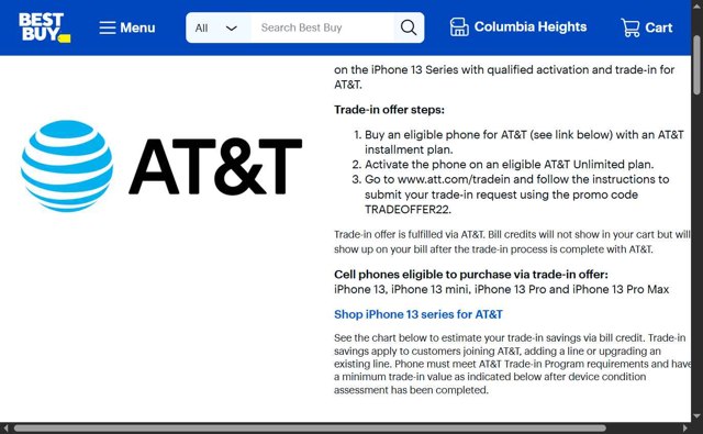 Best Buy checkout page showing Best Buy discount code box | Screenshot taken by SimplyCodes community member on Aug 22, 2025