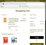 FIRST15 coupon verification screenshot