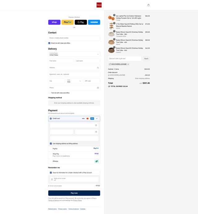 Best Choice Products checkout page showing Best Choice Products coupon code box | Screenshot taken by SimplyCodes community member on Sep 16, 2025