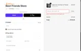 Best Friends Store coupon verification screenshot