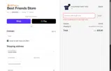 Best Friends Store coupon verification screenshot