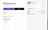 Best Friends Store coupon verification screenshot