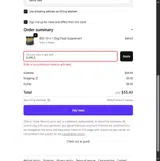 SUPPL5 coupon verification screenshot