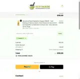 BestMade Natural Products coupon verification screenshot