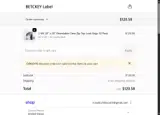 CAYLEY15 coupon verification screenshot