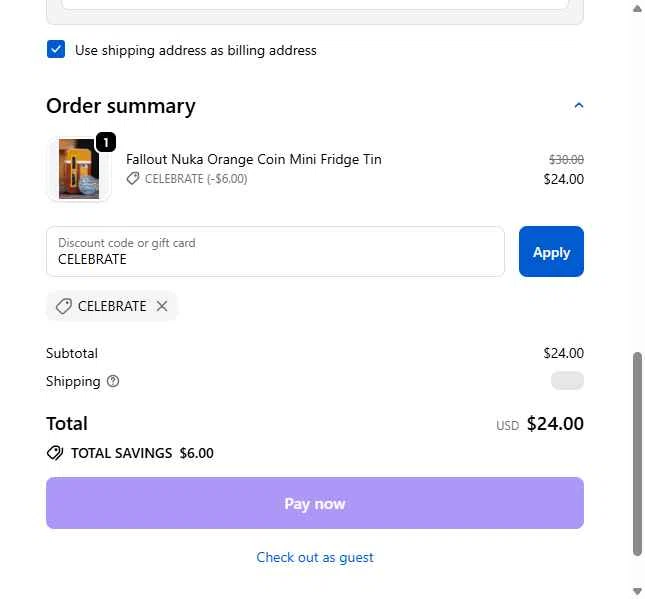 Bethesda checkout page showing Bethesda discount code box | Screenshot taken by SimplyCodes community member on Feb 18, 2026