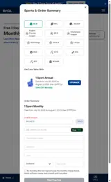 BUCKETS coupon verification screenshot