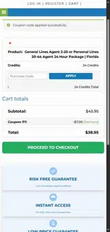 BetterCE coupon verification screenshot