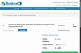 BetterCE coupon verification screenshot