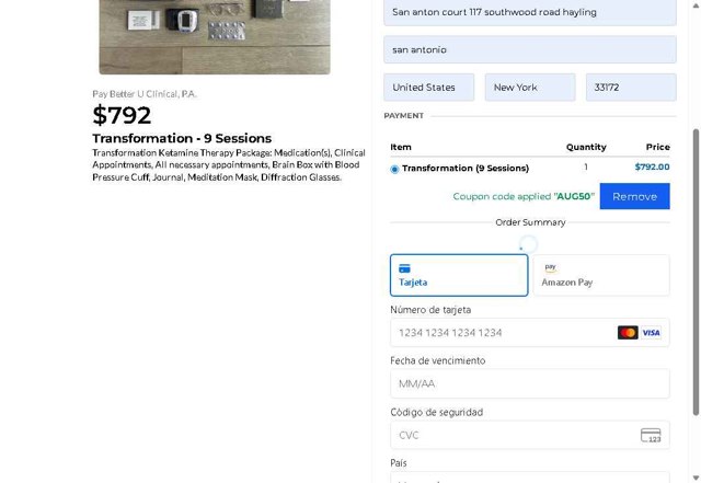Better U checkout page showing Better U promo code box | Screenshot taken by SimplyCodes community member on Aug 12, 2025