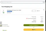 MED10 coupon verification screenshot