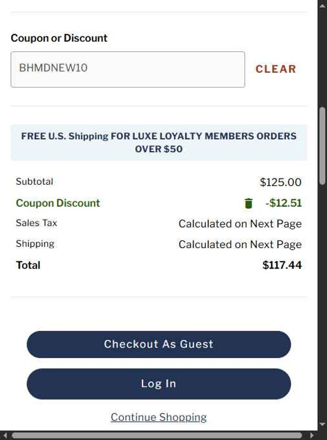 Beverly Hills MD checkout page showing Beverly Hills MD coupon code box | Screenshot taken by SimplyCodes community member on Sep 12, 2025