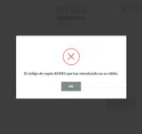 BONES coupon verification screenshot