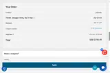Natalia coupon verification screenshot