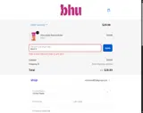 BHU15 coupon verification screenshot