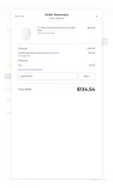SAFEOPT10 coupon verification screenshot