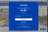 Big 5 Sporting Goods coupon verification screenshot