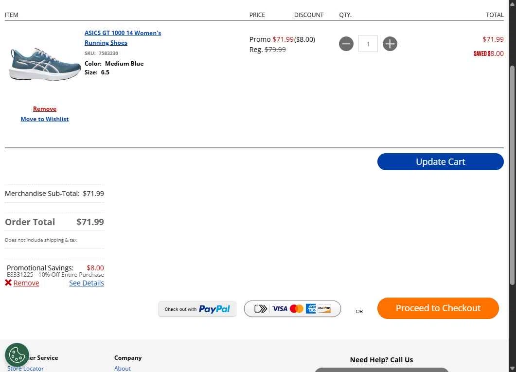Big 5 Sporting Goods checkout page showing Big 5 Sporting Goods promo code box | Screenshot taken by SimplyCodes community member on Dec 24, 2025