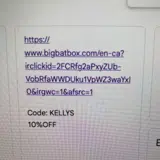KELLYS coupon verification screenshot